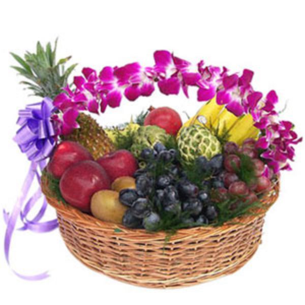 Fruit Basket Iris Florists mangalore online delivery of flowers,cakes