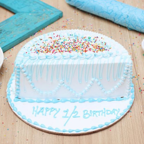 Half Cake For Half Birthday Iris Florists Mangalore Online Delivery Of Flowers Cakes Arrangements And Decorations Half Cake For Half Birthday Iris Florists Mangalore Online Delivery Of Flowers Cakes Arrangements And Decorations