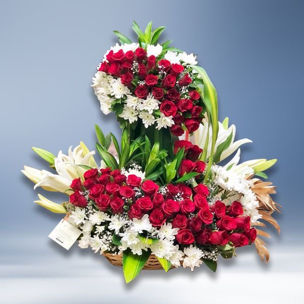 Floral Beauty Iris Florists mangalore online delivery of flowers