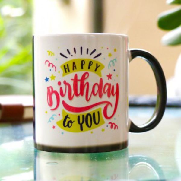Happy Birthday Mug Iris Florists mangalore online delivery of flowers